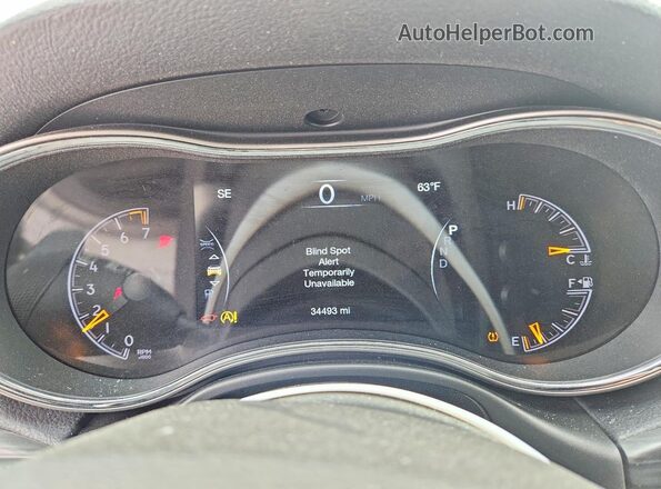 1C4RJFAG3MC802176 2021 JEEP GRAND Gray Instrument cluster view