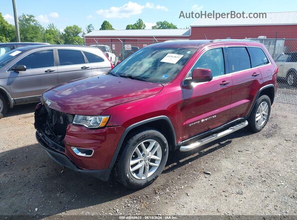 1C4RJFAG4HC822801 2017 JEEP GRAND CHEROKEE Red Передня ліва чверть