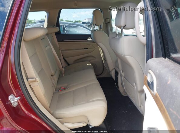 1C4RJFAG4HC822801 2017 JEEP GRAND CHEROKEE Red Вид наклейки з VIN-кодом