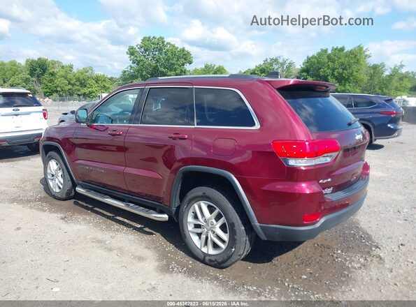 1C4RJFAG4HC822801 2017 JEEP GRAND CHEROKEE Red Задня ліва чверть