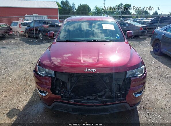 1C4RJFAG4HC822801 2017 JEEP GRAND CHEROKEE Red Вид задньої частини салону