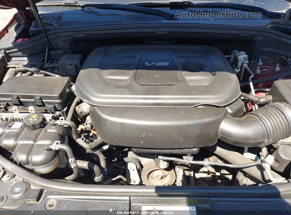1C4RJFAG4JC102632 2018 JEEP GRAND CHEROKEE Red უკანა ხედი