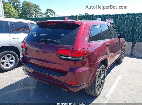 1C4RJFAG4JC102632 2018 JEEP GRAND CHEROKEE Red უკანა მარჯვენა