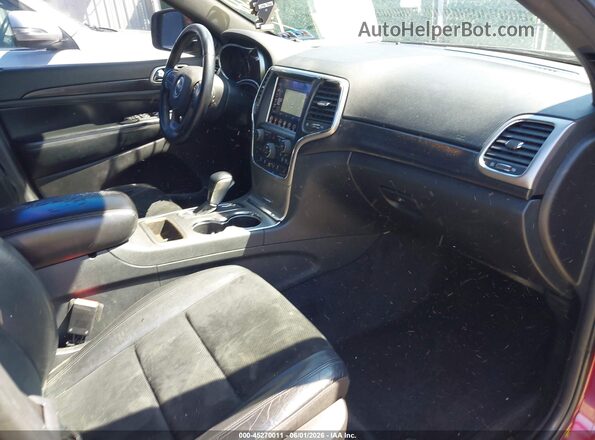 1C4RJFAG4JC102632 2018 JEEP GRAND CHEROKEE Red წინა სალონის ხედი
