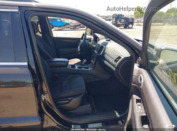 1C4RJFAG4JC210765 2018 JEEP GRAND CHEROKEE Black Front interior view