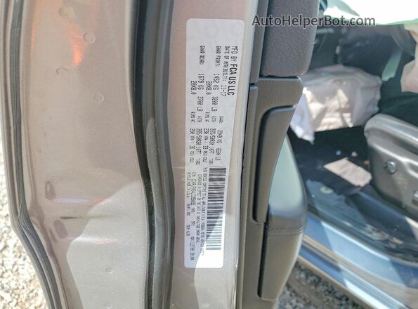 1C4RJFAG4JC259092 2018 JEEP GRAND Silver Widok naklejki z numerem VIN
