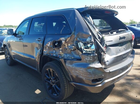 1C4RJFAG4KC588716 2019 JEEP GRAND CHEROKEE Gray Trasero izquierdo