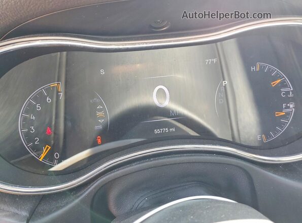 1C4RJFAG4KC613095 2019 JEEP GRAND Gray ხელსაწყოთა პანელის ხედი