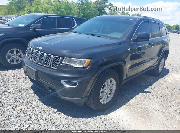 1C4RJFAG4KC836964 2019 JEEP GRAND CHEROKEE Black Առջևի ձախ երեք քառորդ տեսարան