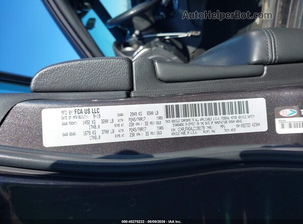 1C4RJFAG4LC139179 2020 JEEP GRAND CHEROKEE Gray Engine compartment view