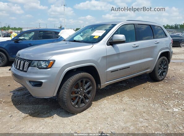 1C4RJFAG4MC632863 2021 JEEP GRAND CHEROKEE Silver Առջևի ձախ երեք քառորդ տեսարան