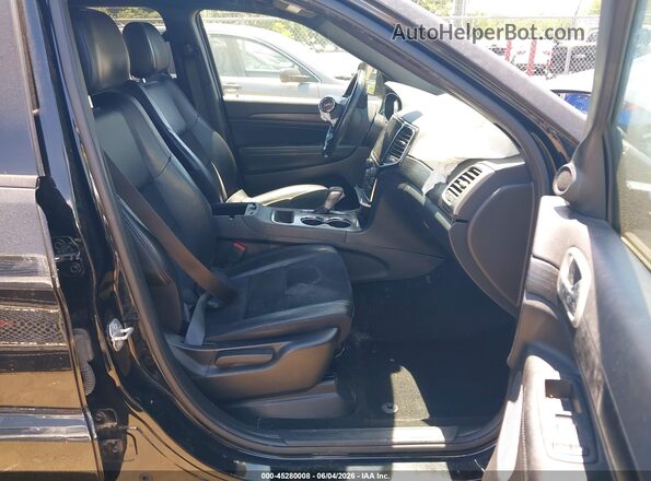 1C4RJFAG4MC829001 2021 JEEP GRAND CHEROKEE Black წინა სალონის ხედი