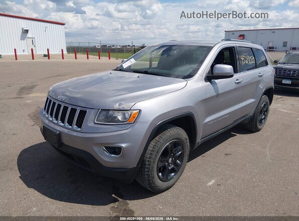 1C4RJFAG5GC376172 2016 JEEP GRAND CHEROKEE Серебряный Передняя левая четверть