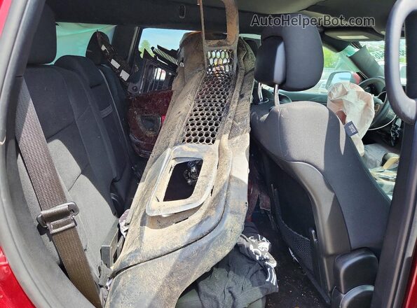 1C4RJFAG5GC447774 2016 JEEP GRAND Maroon Rear interior view
