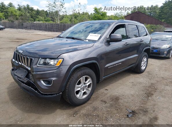 1C4RJFAG5GC470598 2016 JEEP GRAND CHEROKEE Gray წინა მარცხენა ხედი სამი მეოთხედიდან