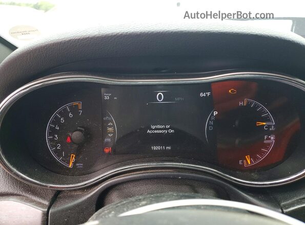 1C4RJFAG5JC172298 2018 JEEP GRAND Gray ხელსაწყოთა პანელის ხედი