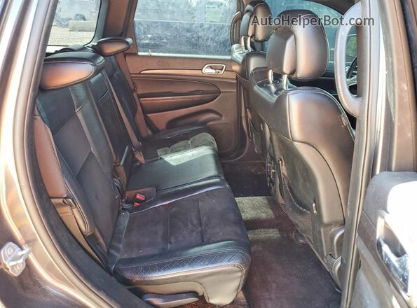 1C4RJFAG5JC172298 2018 JEEP GRAND Gray უკანა სალონის ხედი