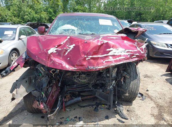 1C4RJFAG5JC284258 2018 JEEP GRAND CHEROKEE Maroon წინა ხედი