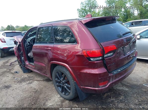 1C4RJFAG5JC284258 2018 JEEP GRAND CHEROKEE Maroon უკანა მარცხენა