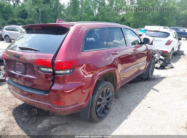 1C4RJFAG5JC284258 2018 JEEP GRAND CHEROKEE Maroon უკანა მარჯვენა