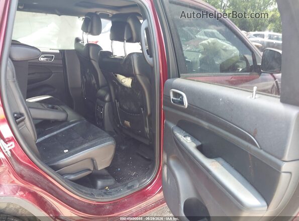 1C4RJFAG5JC284258 2018 JEEP GRAND CHEROKEE Maroon VIN კოდის სტიკერის ხედი