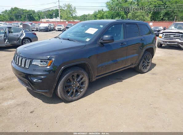 1C4RJFAG5MC549796 2021 JEEP GRAND CHEROKEE Black Vista tres cuartos delantera izquierda