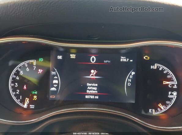 1C4RJFAG6GC504497 2016 JEEP GRAND CHEROKEE Navy Հետևի նստատեղերի տեսք