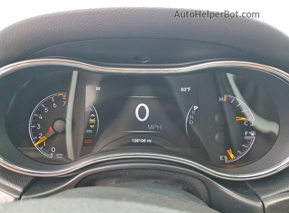 1C4RJFAG6HC746336 2017 JEEP GRAND White Instrument cluster view