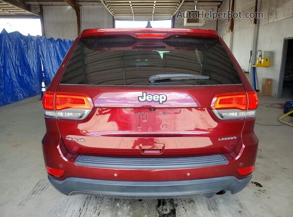 1C4RJFAG6HC749544 2017 JEEP GRAND Burgundy Vista trasera