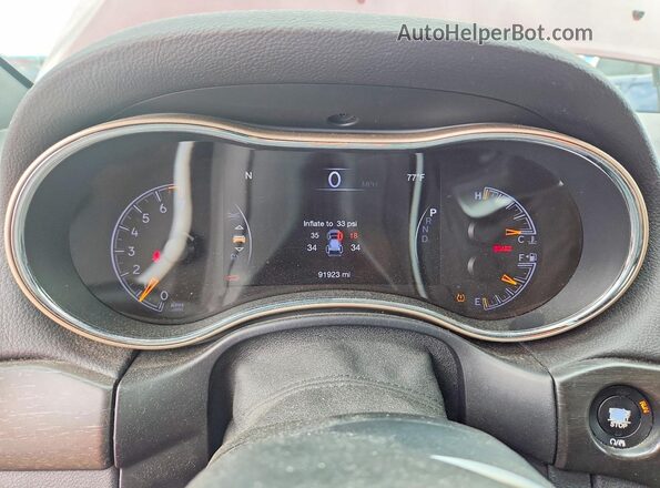 1C4RJFAG6HC800265 2017 JEEP GRAND Темно-бордовый 