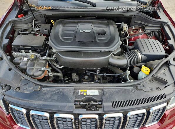 1C4RJFAG6HC800265 2017 JEEP GRAND Темно-бордовый 