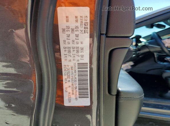 1C4RJFAG6JC203221 2018 JEEP GRAND Угольный Вид наклейки с VIN-кодом