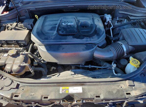 1C4RJFAG6JC297472 2018 JEEP GRAND Black Vista del compartimento del motor