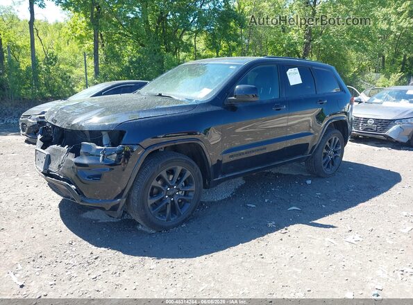 1C4RJFAG6LC122433 2020 JEEP GRAND CHEROKEE Black წინა მარცხენა ხედი სამი მეოთხედიდან