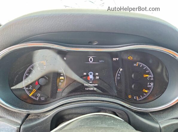1C4RJFAG7HC739282 2017 JEEP GRAND Белый Вид щитка приборов