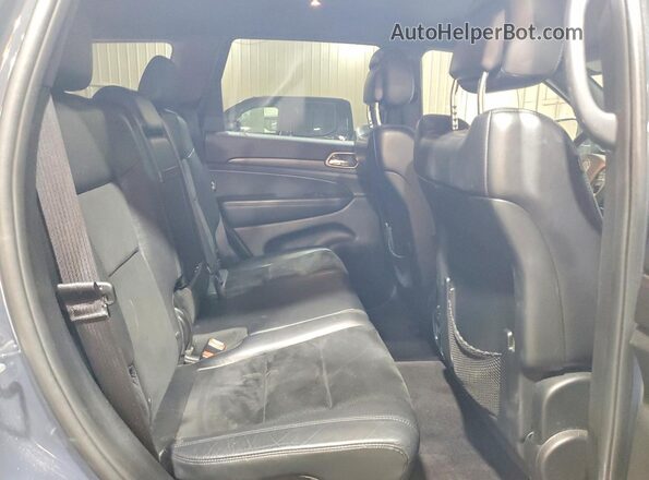 1C4RJFAG7JC118243 2018 JEEP GRAND Charcoal Rear interior view