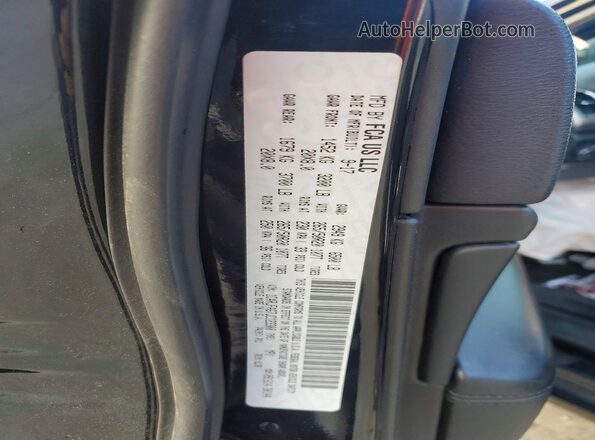 1C4RJFAG7JC123300 2018 JEEP GRAND Black VIN sticker view