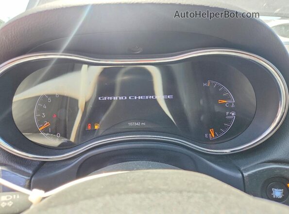 1C4RJFAG7JC245154 2018 JEEP GRAND Gray Вид щитка приладів