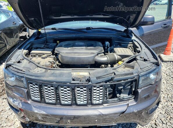1C4RJFAG7JC245154 2018 JEEP GRAND Gray Вид задньої частини салону