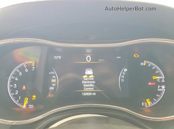 1C4RJFAG7JC375449 2018 JEEP GRAND White Սարքավորումների վահանակի տեսք