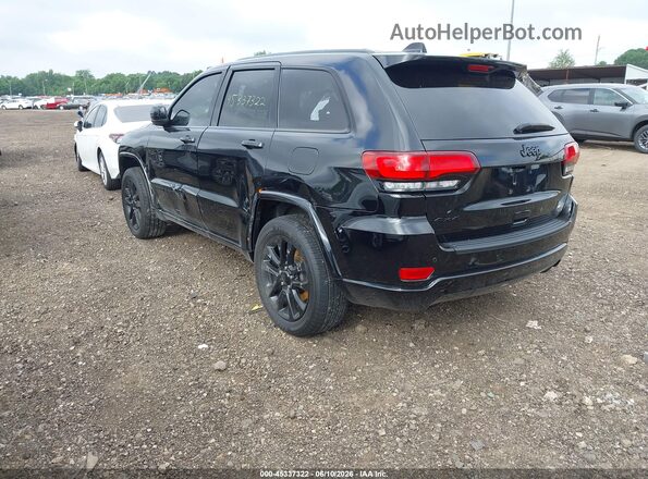 1C4RJFAG7KC591433 2019 JEEP GRAND CHEROKEE Черный Задняя левая четверть