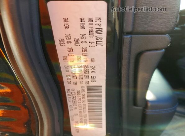 1C4RJFAG7KC634815 2019 JEEP GRAND Black Widok wnętrza 360 stopni