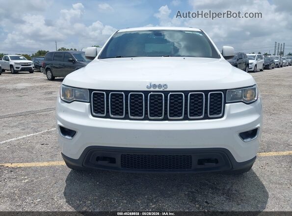1C4RJFAG7KC748636 2019 JEEP GRAND CHEROKEE Белый Вид спереди