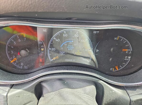 1C4RJFAG7LC249661 2020 JEEP GRAND Gray Вид щитка приладів