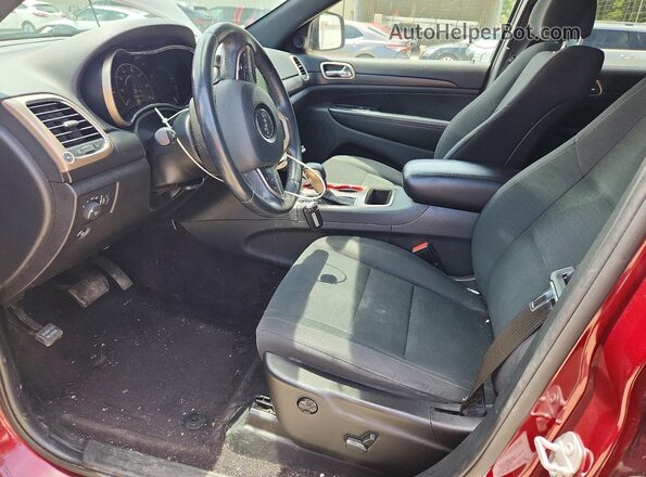 1C4RJFAG8GC344316 2016 JEEP GRAND Red Widok wnętrza z przodu