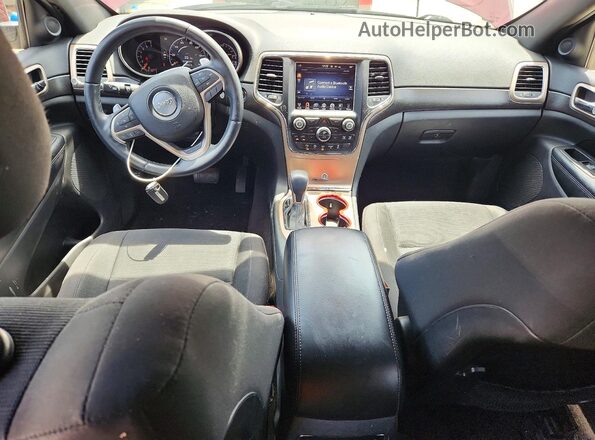 1C4RJFAG8GC344316 2016 JEEP GRAND Red Widok deski rozdzielczej