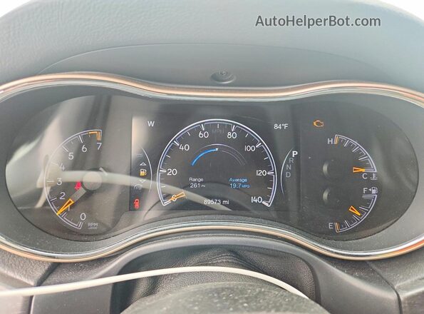 1C4RJFAG8HC912596 2017 JEEP GRAND White Սարքավորումների վահանակի տեսք