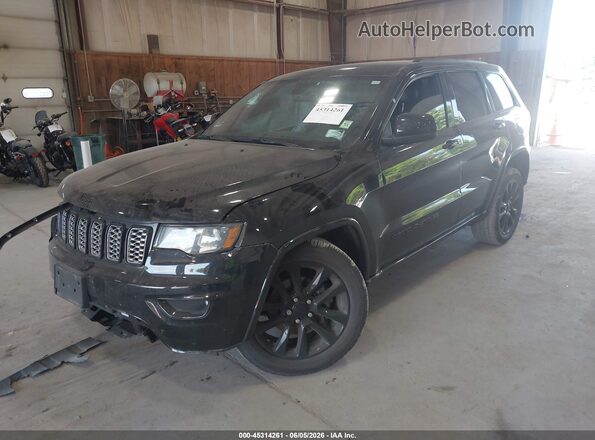 1C4RJFAG8JC124178 2018 JEEP GRAND CHEROKEE Black Передня ліва чверть