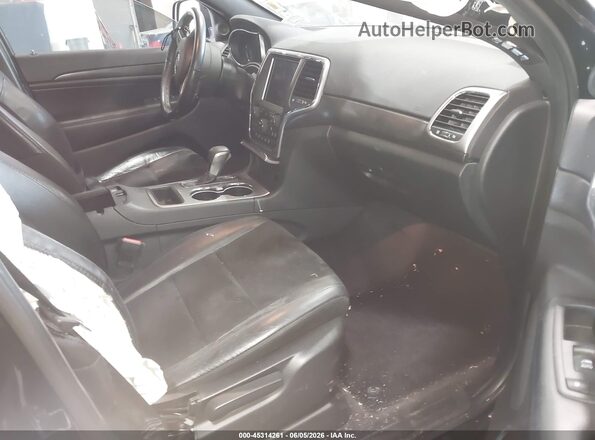 1C4RJFAG8JC124178 2018 JEEP GRAND CHEROKEE Black Вид салону спереду