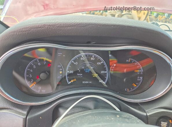 1C4RJFAG8JC162932 2018 JEEP GRAND Maroon Սարքավորումների վահանակի տեսք